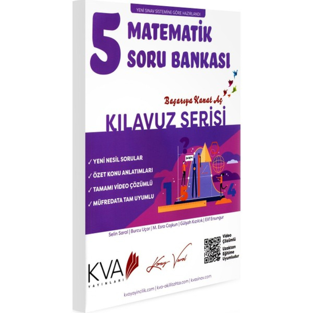 Koray Varol Kva Kılavuz Serisi 5. Sınıf Matematik Soru Bankası Matematik Fiyatı