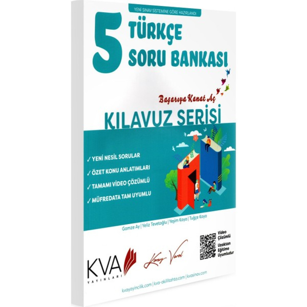 Koray Varol Kva Kılavuz Serisi 5. Sınıf Türkçe Soru Bankası Türkçe Fiyatı