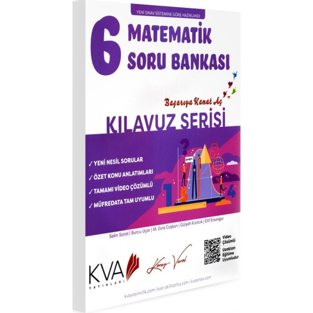 Koray Varol Kva Kılavuz Serisi 6. Sınıf Matematik Soru Bankası Matematik Fiyatı
