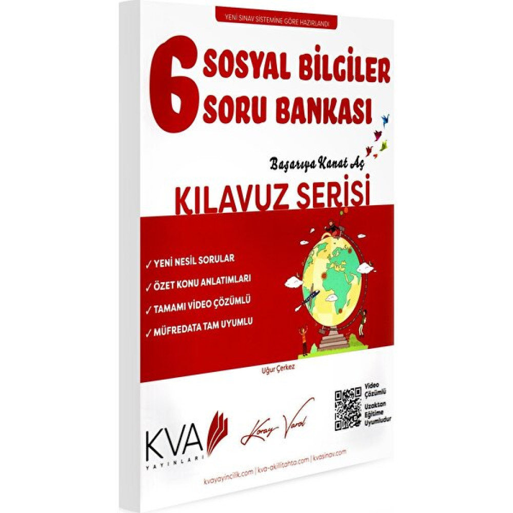 Koray Varol Kva Kılavuz Serisi 6. Sınıf Sosyal Bilgiler Soru Bankası Sosyal Bilgiler Fiyatı