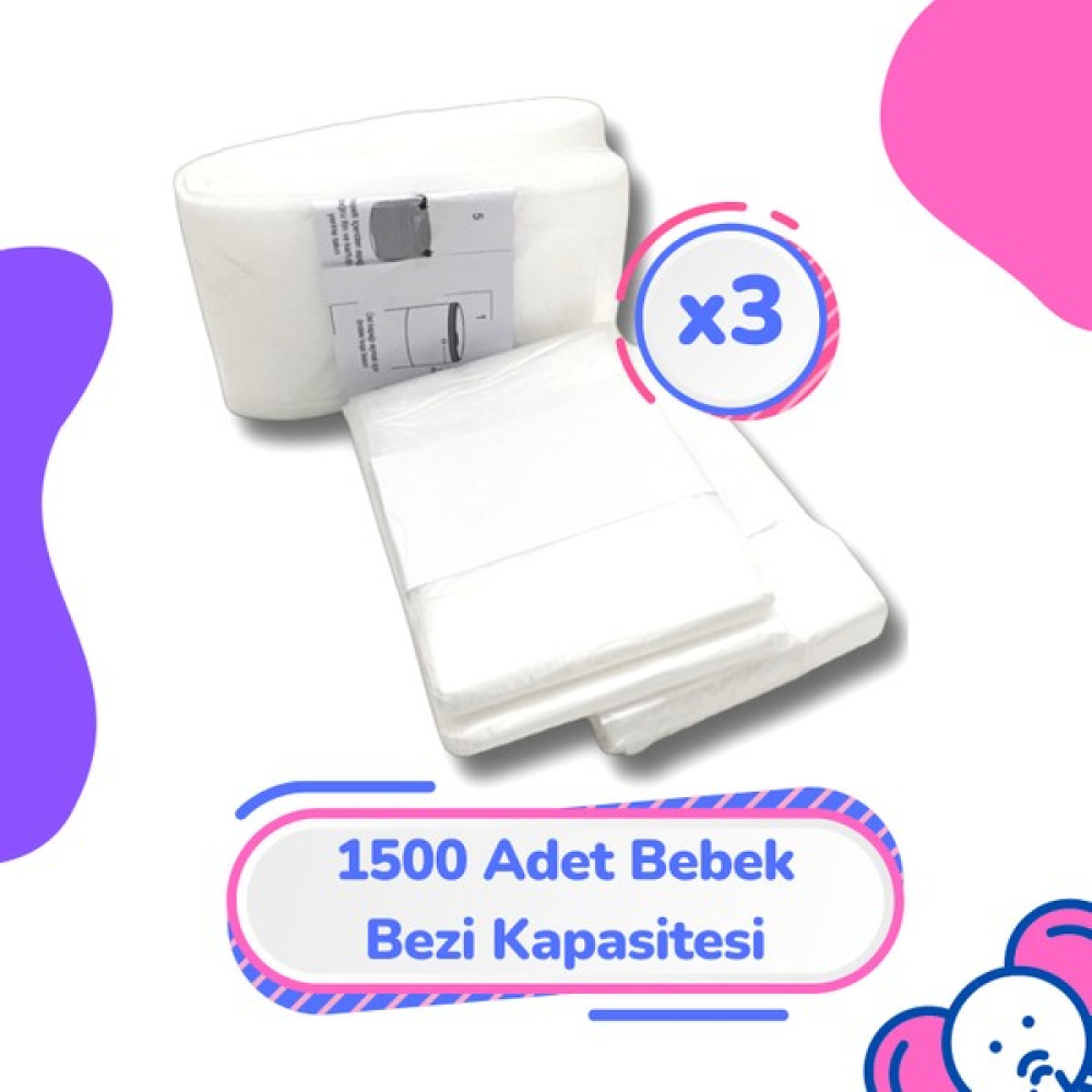 Korbell 16L Uyumlu Yerli Çöp Poşeti - 3 Paket - 1500 Bez Kapasiteli Çöp Poşetleri Fiyatı