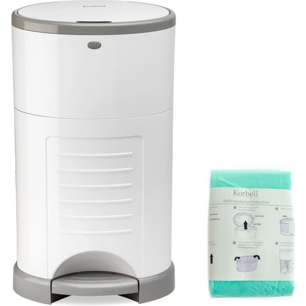 Korbell Bebek Bezi Çöp Kovası Sistemi 16 Litre Bebek Banyo-Tuvalet Fiyatı