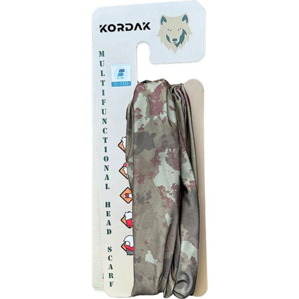 Kordak Tactical Askeri Bandana Buff - 17 Şekilde Kullanılabilen Model Bandana (Outdoor) Fiyatı