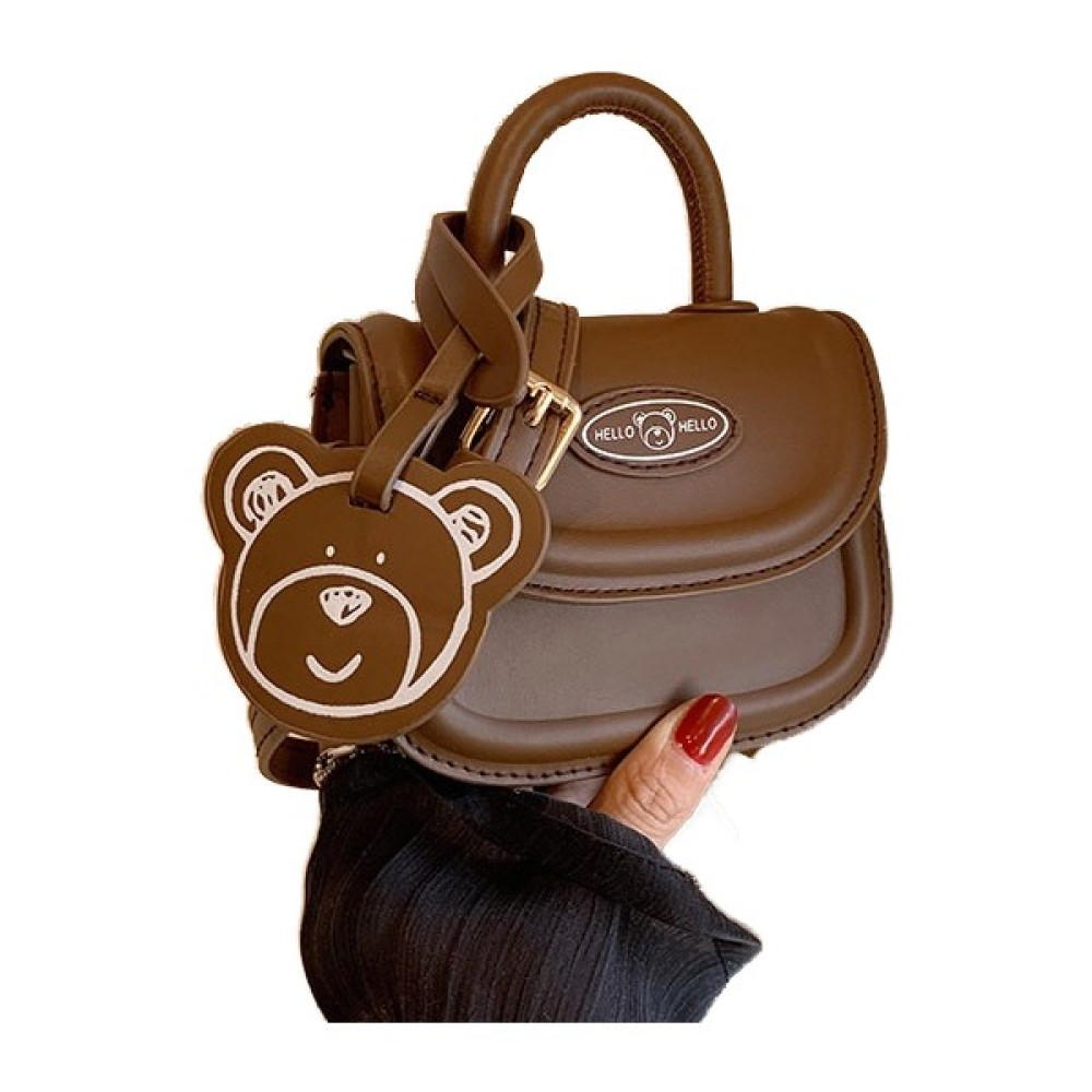 Kore Versiyonu Retro Ayı El Çantası Mini Ruj Bozuk Para Cüzdanı Kadın Ins Tarzı Çocuk Askılı Çanta Ebeveyn-Çocuk Aksesuarları Çantası (Yurt Dışından) Unisex Cüzdan Fiyatı