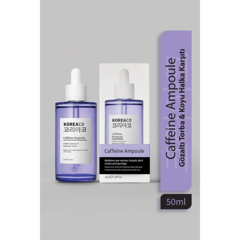 Koreaco Caffeine Ampoule Gözaltı Torba & Koyu Halka Karşıtı TYC1TKCK0N169273688650259 Leke Kremi Fiyatı