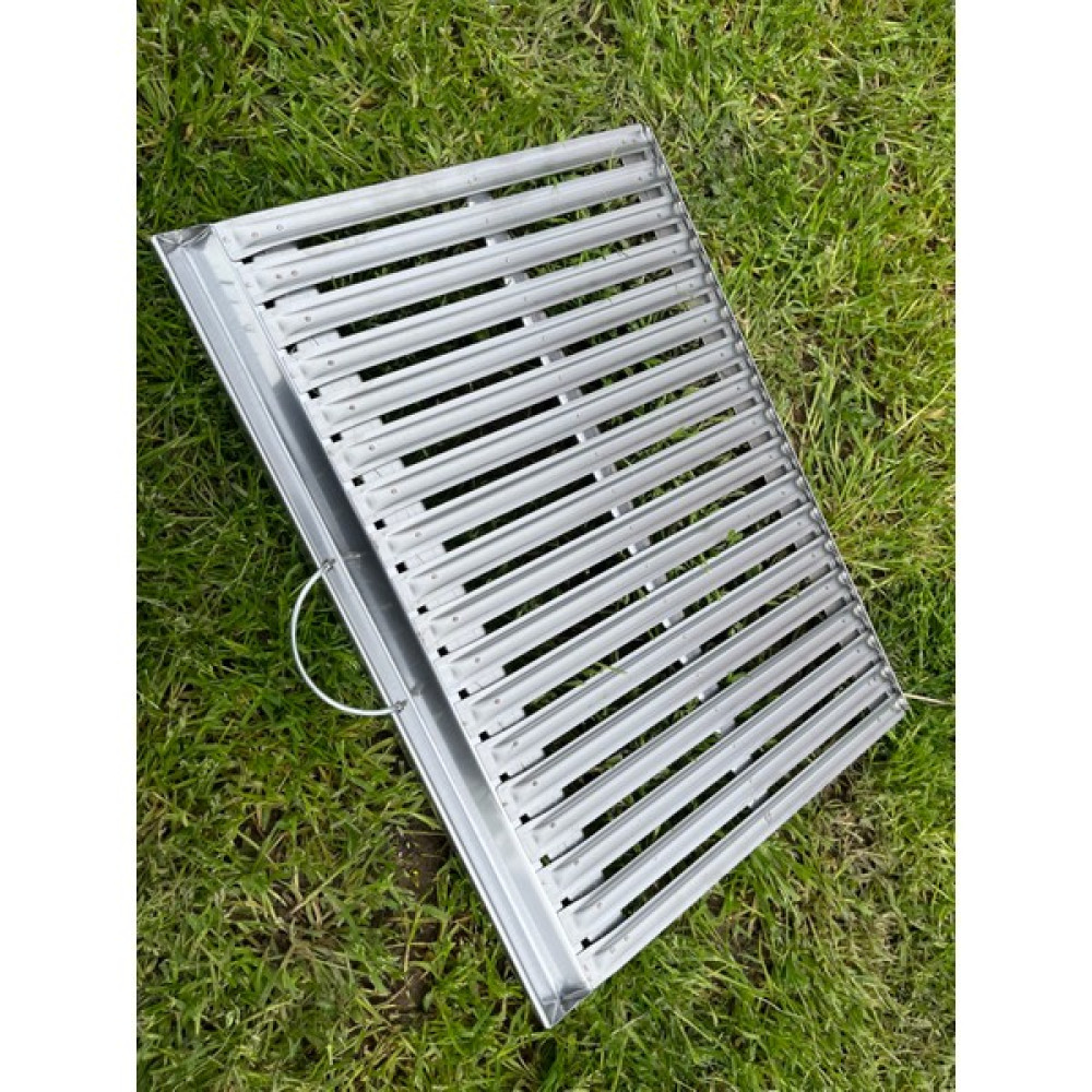 Koreli Ticaret Çelik Paslanmaz Oluklu Izgara Kalın 57 x 38 cm - 1 Adet - Nikel Mangal & Barbekü Malzemeleri Fiyatı