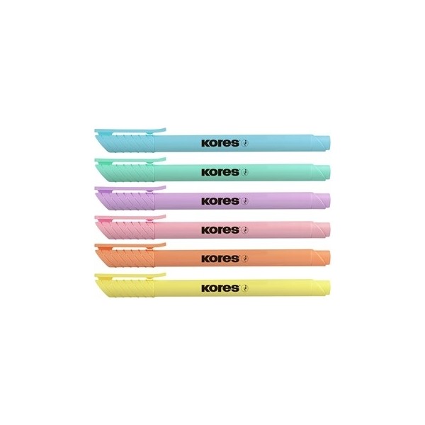 Kores High Liner Pastel Set Işaretleme Kalemi, Chisel Tip Kalem & Yazı Gereçleri Fiyatı