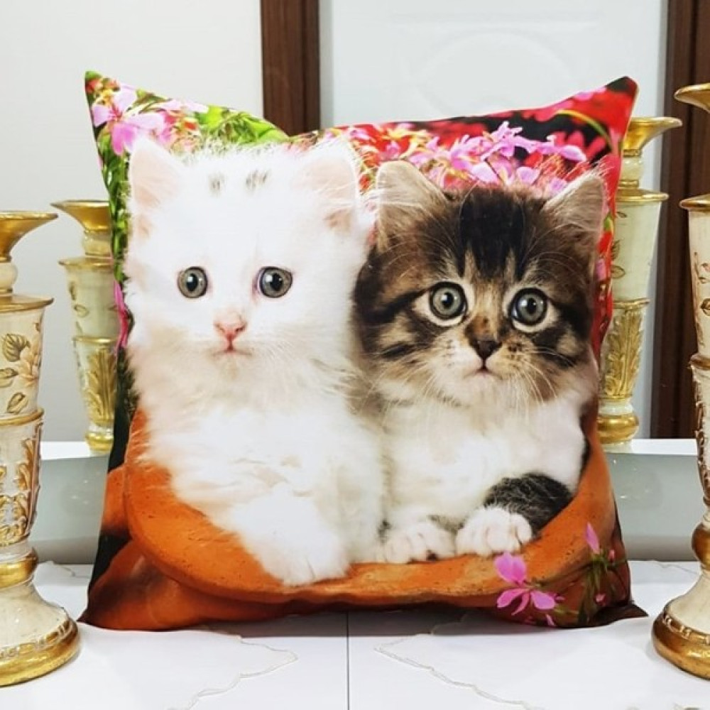 Körfez Kırlent Animal Baskılı Kırlent Kılıfı 43X43CM - 43 x 43 cm - Renkli Kırlent / Mobilya Yastığı Fiyatı
