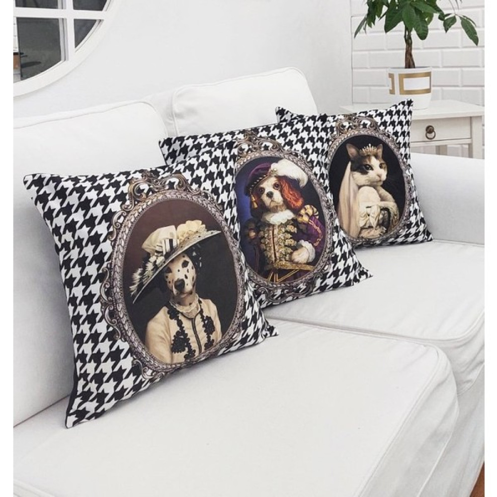 Körfez Kırlent Sevimli Hayvan Figürlü Kırlent Kılıfı 3'lü Kombin Set - 43 x 43 cm - Renkli Kırlent / Mobilya Yastığı Fiyatı