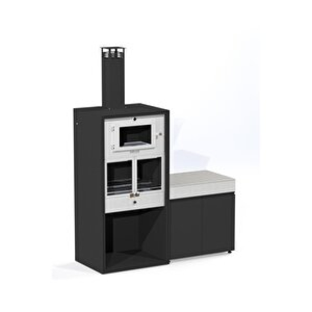 Korflame Soft 190 Cm Bahçe Mutfağı - 2301 - 2 Modül Bahçe Mangalı & Barbekü Fiyatı