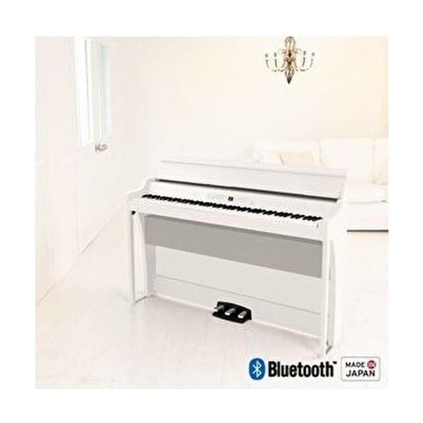 Korg G1B Aır-Wh 88 Tuşlu Dijital Piyano Bluetooth Bağlantılı Modern Tasarım Özellikleri - Beyaz Dijital Piyanolar Fiyatı