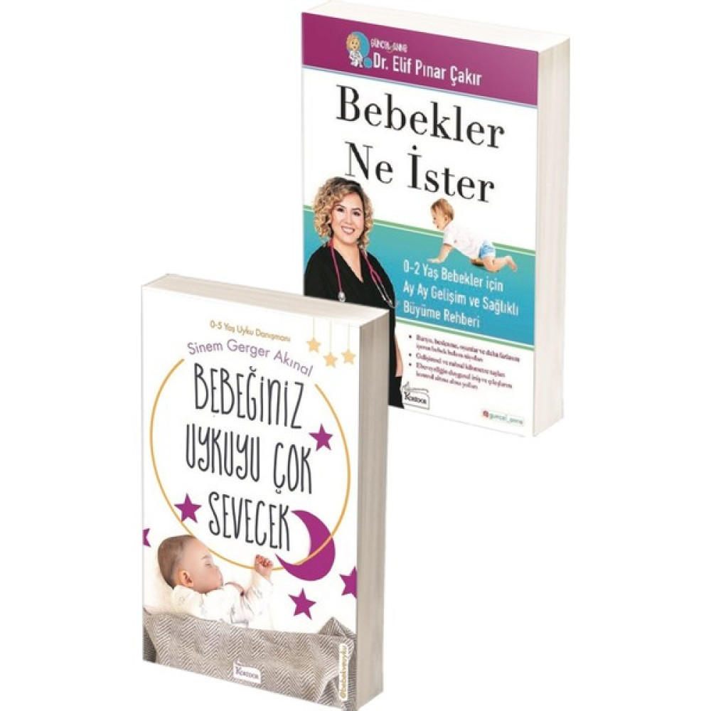 Koridor Yayıncılık Bebeğiniz Uykuyu Çok Sevecek + Bebekler Ne Ister Kitap Seti /sinem Gerger Akınal, Elif Pınar Çakır Çocuk Bakımı Kitapları Fiyatı