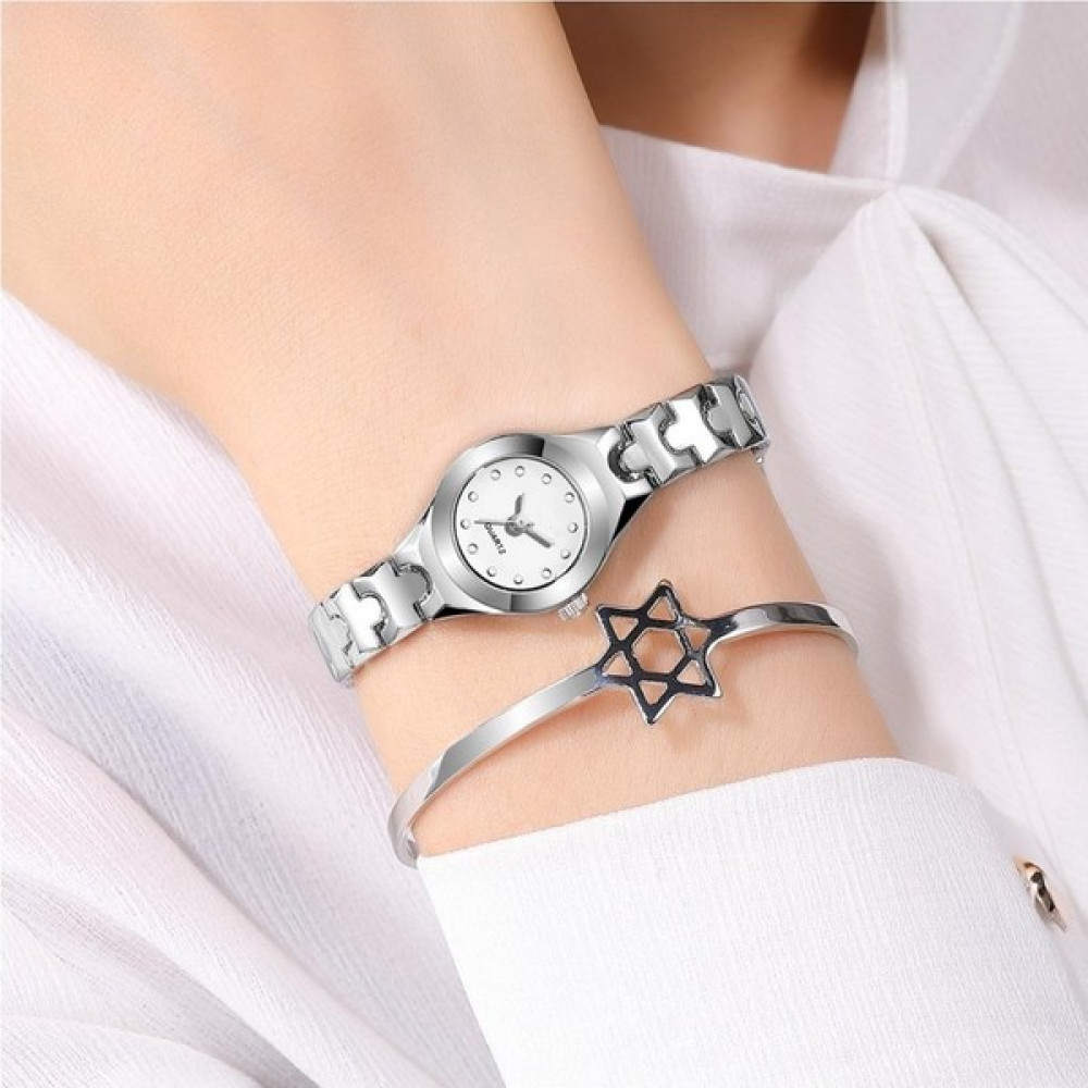 Korikom Küçük Kasa Metal Kadın Kol Saati KKS00010 - Gümüş Kol Saatleri Fiyatı