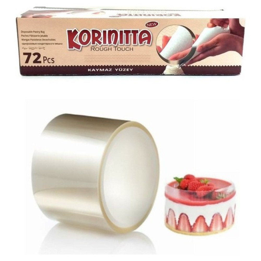 Korinitta Krema Tutucu Yan Bant & Krema Sıkma Torbası Seti Tatlı ve Pasta Malzemeleri Fiyatı