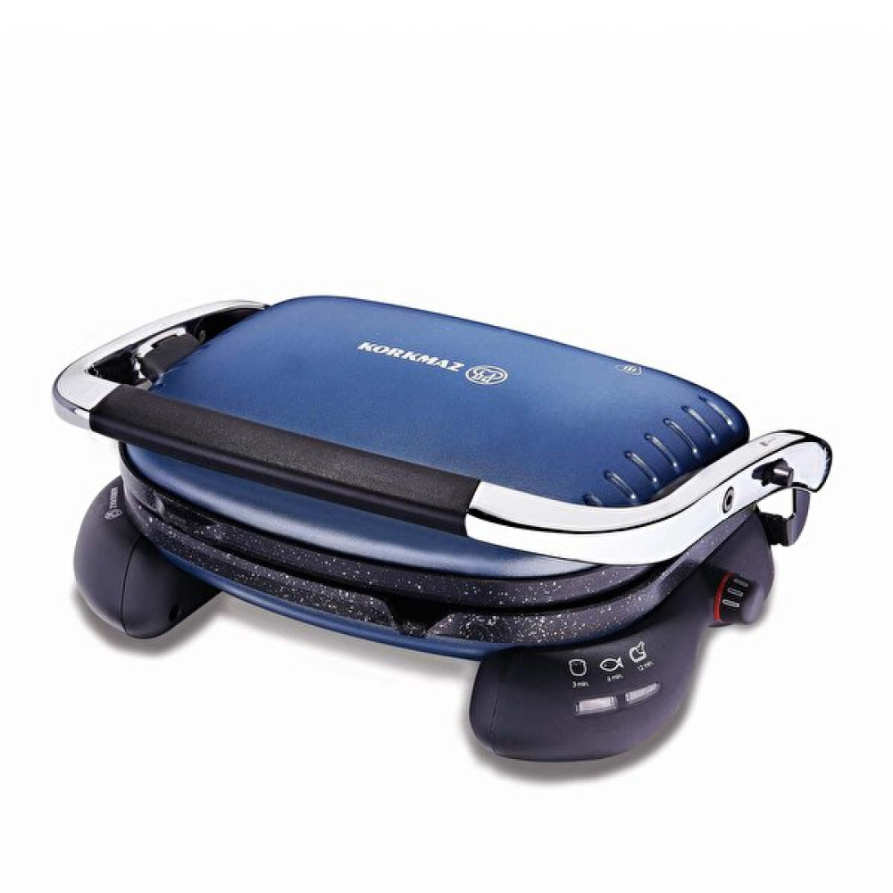 Korkmaz A324-03 Castron 1800 W Lacivert Tost Makinesi Tost Makineleri Fiyatı