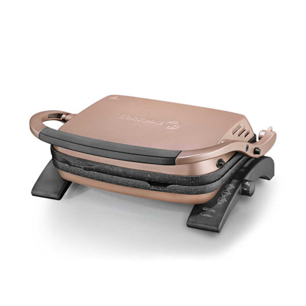 KORKMAZ Tostkolik Granit Tost Makinesi Rose Gold Tost Makineleri Fiyatı