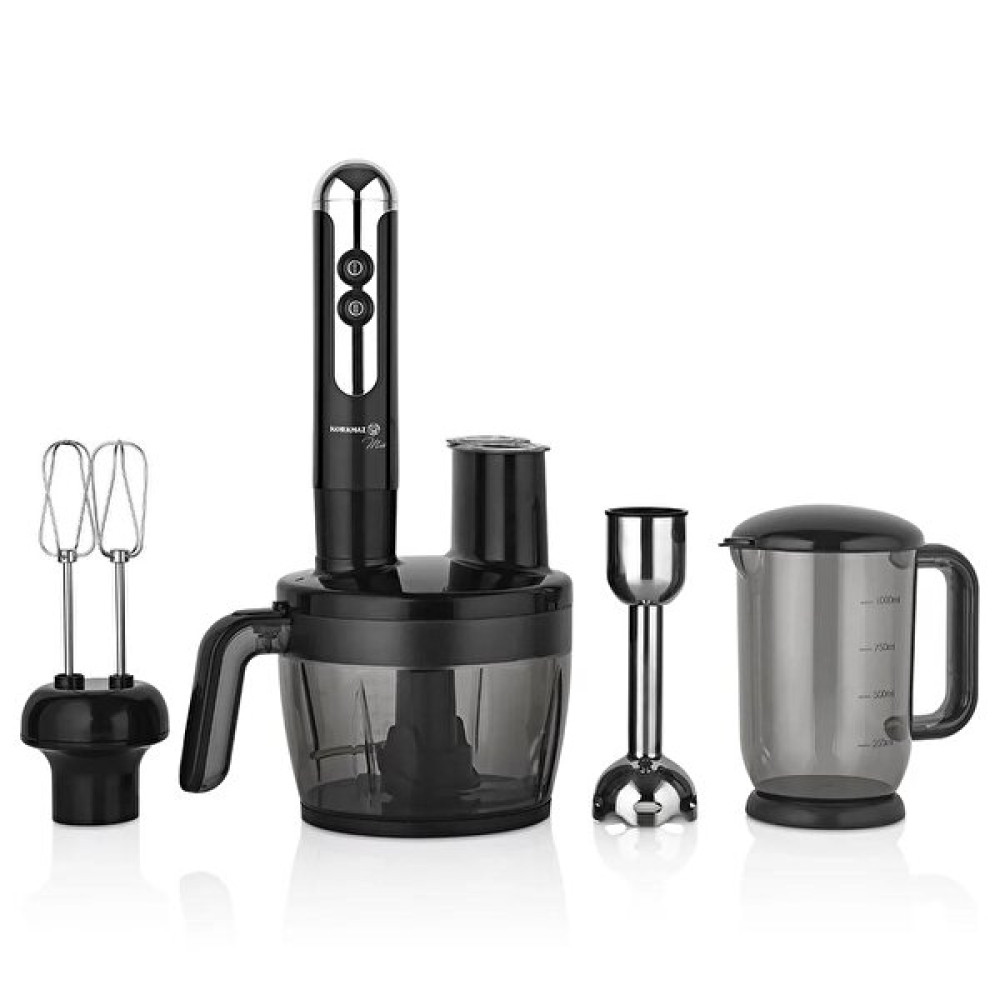 Korkmaz A457-06 Mia Multi Siyah/Krom Blender Set Blenderler Fiyatı