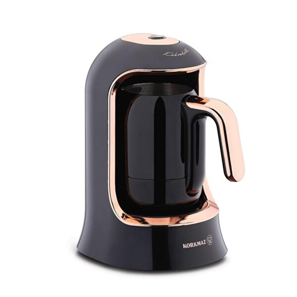 Korkmaz A860-09 Kahvekolik Deluxe Otomatik Siyah - Rose Kahve Makinesi Kahve Makineleri Fiyatı