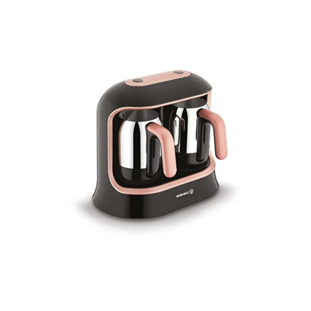 Korkmaz A861-02 Kahvekolik Twin Rose Gold - Siyah Türk Kahve Makinesi Kahve Makineleri Fiyatı