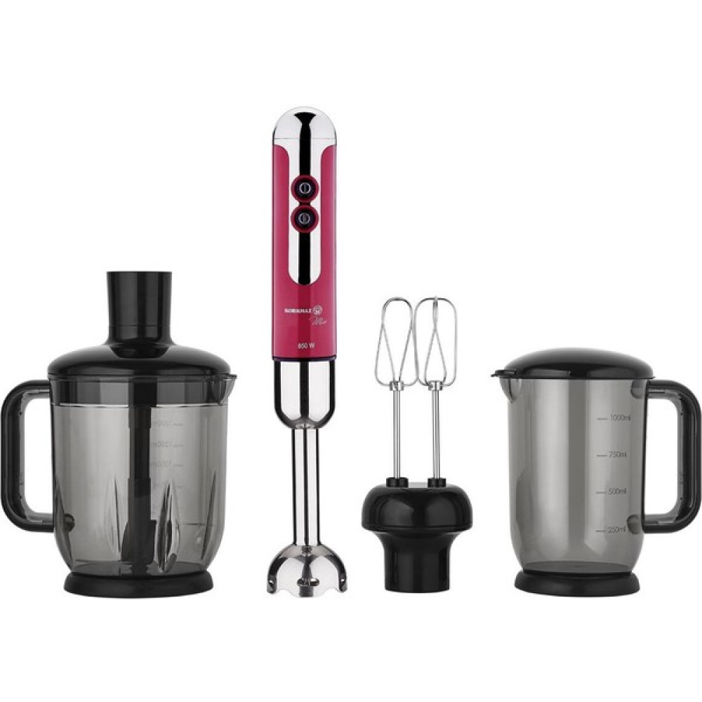 Korkmaz Mia Mega Blender Set VivaKrom - Krom Blenderler Fiyatı