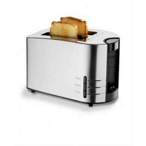 Korkmaz Toasty A414 1000 W 2 Dilim Hazneli Ekmek Kızartma Makinesi Gümüş