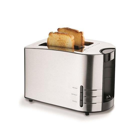 Korkmaz Toasty A414 1000 W 2 Dilim Hazneli Ekmek Kızartma Makinesi Gümüş