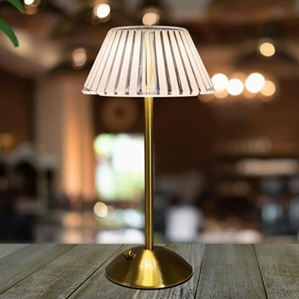 Kornea Store Masa Üstü Taşınabilir USB Şarjlı Dokunmatik Eskitme Aydınlatıcı Aplik LED Kristal Abajur (K246) Led Aydınlatmalar Fiyatı