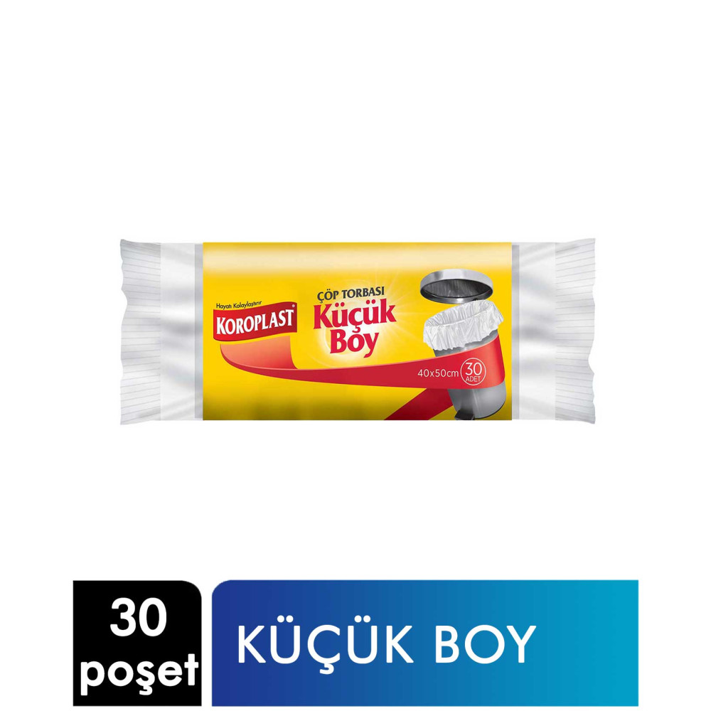 Koroplast Çöp Torbası 30'lu Küçük Çöp Poşetleri Fiyatı