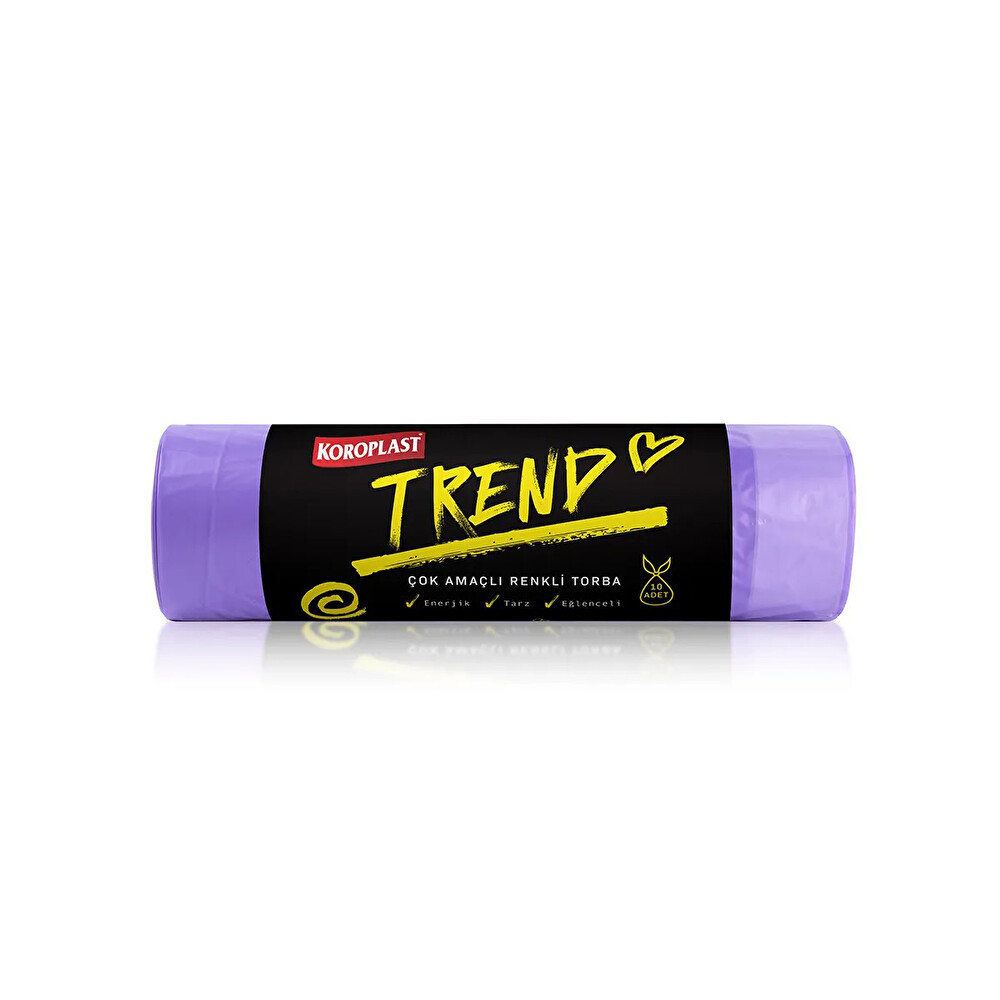 Koroplast Trend Çöp Torbası Büzgülü Orta 10'lu Diğer Fiyatı
