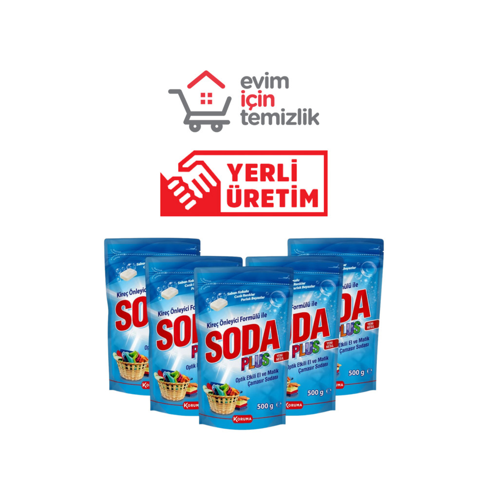 KORUMA Çamaşır Sodası 5li - Ekonomik Paket Çamaşır Deterjanı Fiyatı