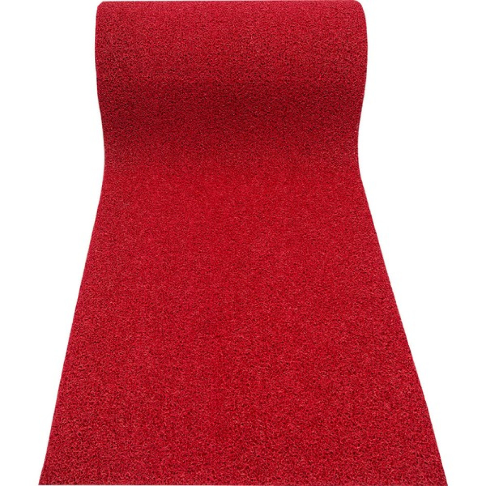 Kos Kıvırcık Kaydırmaz Paspas 14 Mm Kaymaz Yolluk Kaydırmaz Halı - 100 x 150 cm - Kırmızı Oto Boyaları Fiyatı