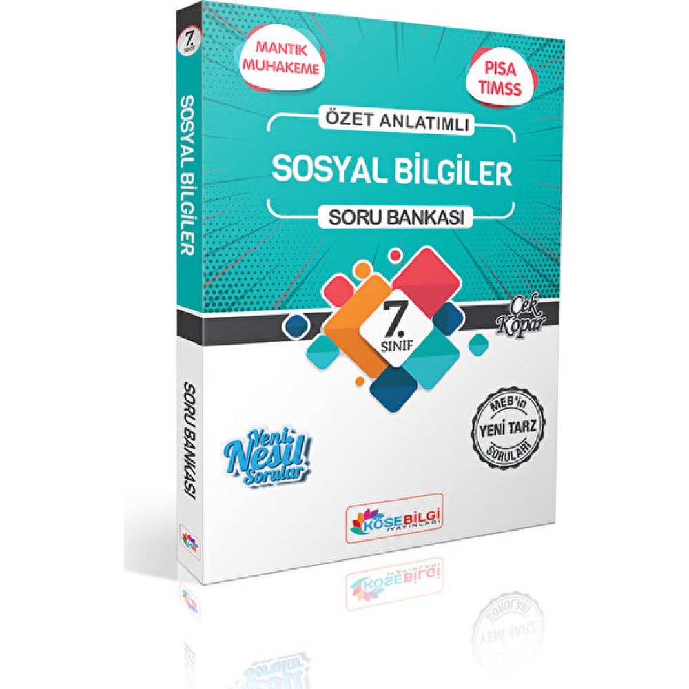 Köşebilgi Yayınları Köşe Bilgi Yayınları Özet Bilgili 7.Sınıf Sosyal Bilgiler Soru Bankası Sosyal Bilgiler Fiyatı
