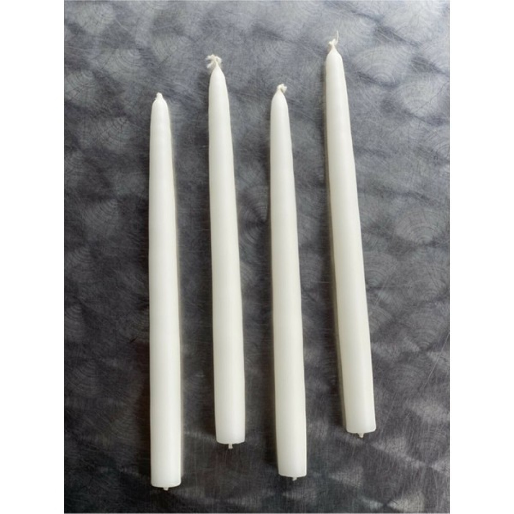 Köşem Hediyelik Süs 4lü Set Beyaz Şamdan Mumu - 4 Adet Dekoratif Mum Fiyatı