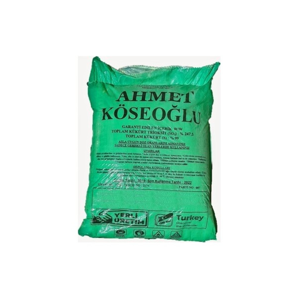 Köseoğlu Tarımsal Amaçlı Kükürt 2.5 kg Köseoğlu Bitki Fiyatı