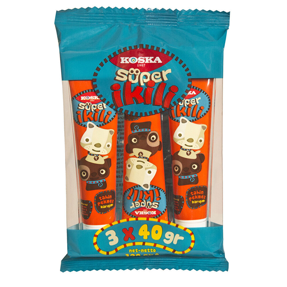Koska Süper İkili 3x40 Gr Tahin Pekmez ve Helva Fiyatı