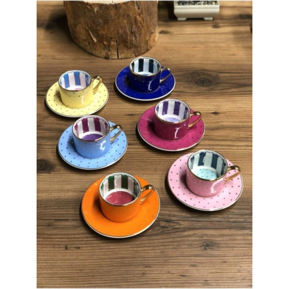 Kosova Züccaciye Fnc-07 Bone China Fincan 90cc 6lı Fincan / Bardak / Kahve Takımı Fiyatı