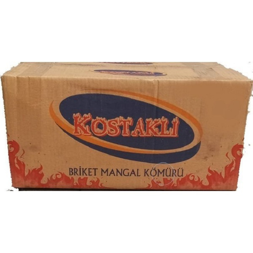 Kostaklı Mangal Kömürü 10 Kg. Delikli Briket Piknik Mangal Kömürü Mangal & Barbekü Malzemeleri Fiyatı
