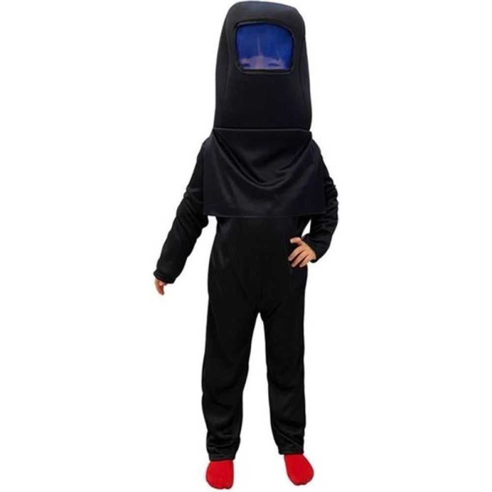 Kostüm Sarayı Among Us Cosplay Uzaylı Astronot Kostümü Siyah - 2 - 3 Yaş Oyuncak Fiyatı