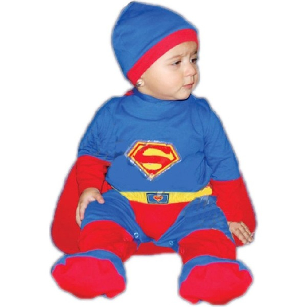 Kostüm Sarayı Bebek Superman Kostümü - Kırmızı - Mavi - 1 - 1,5 Yaş Oyuncak Fiyatı
