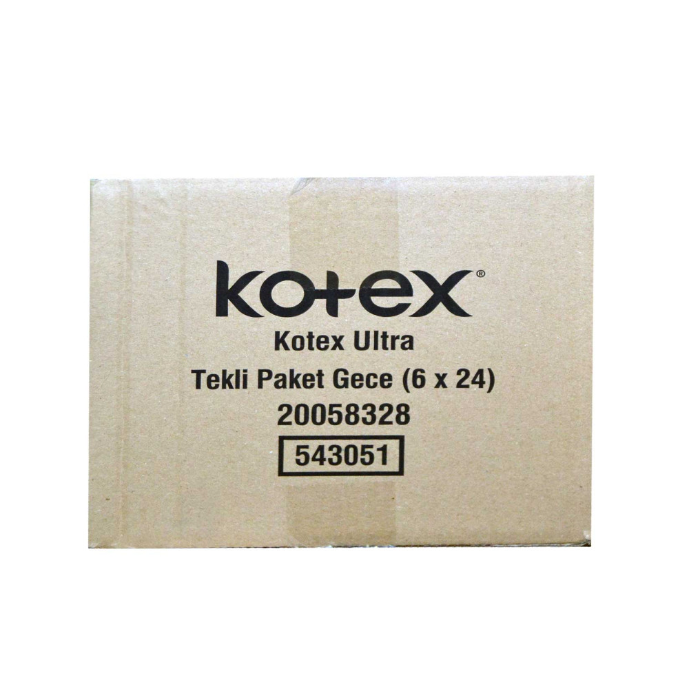 Kotex Hijyenik Ped Ultra 6'lı Gece