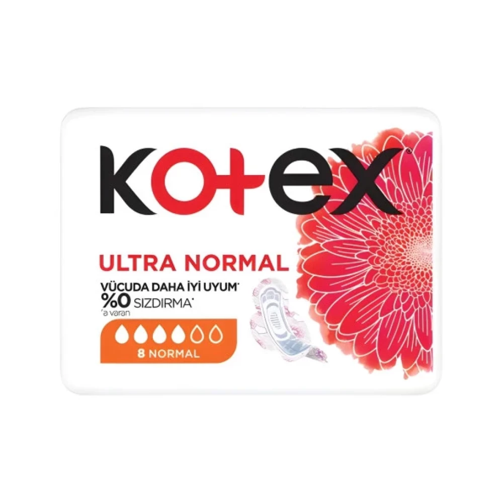 Kotex Ultra Single Normal 8'Li Ped Hijyenik Pedler ve Tamponlar Fiyatı