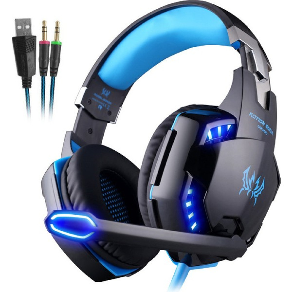 Kotion Each Kotıon Her Oyun Kulaklığı Casque Derin Bas Stereo Oyun Kulaklık Mikrofon ile Ps4 Dizüstü Pc Gamer Için LED Işık (Yurt Dışından) Oto Boyaları Fiyatı