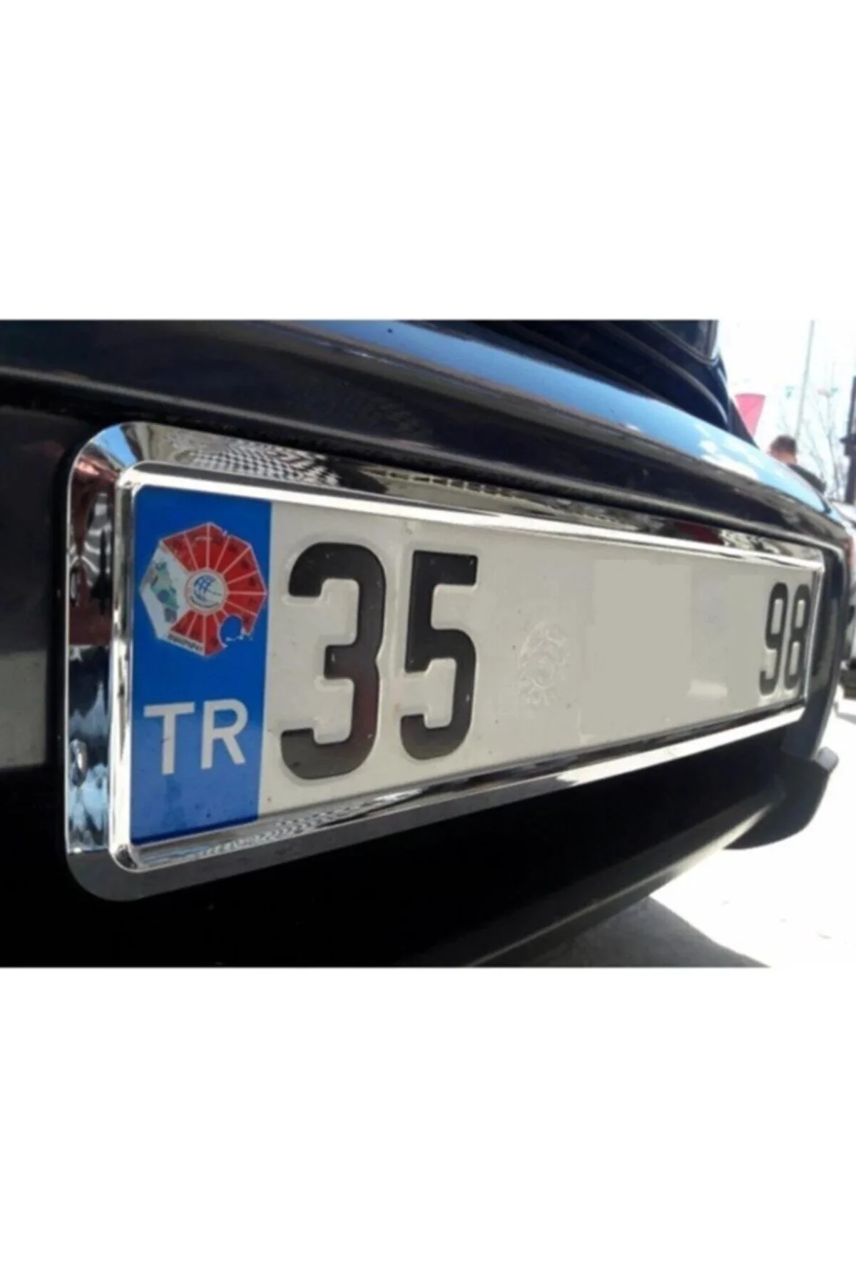 KOTO 2 Adet Nikelajlı Plakalık Yeni Nesil Krom Plakalık 1 Takım 2 Adet" Araba & Motorsiklet Aksesuarı Fiyatı