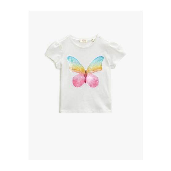 Koton 8YMG19576ZK002 Minnie By Koton Kız Çocuk T-Shirt