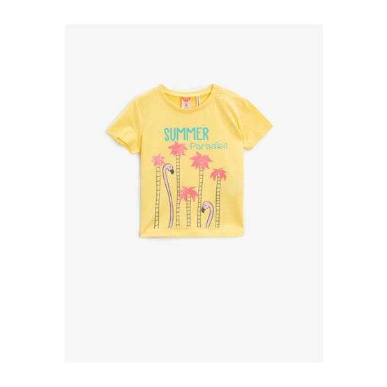 Koton 8YMG19576ZK002 Minnie By Koton Kız Çocuk T-Shirt
