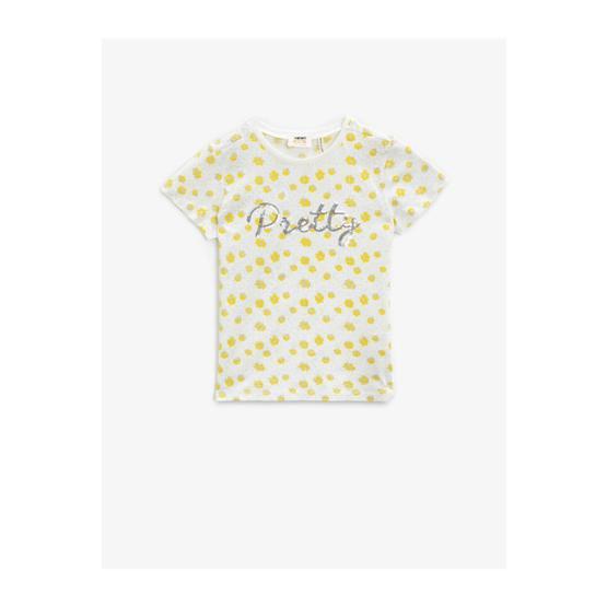 Koton 8YMG19576ZK002 Minnie By Koton Kız Çocuk T-Shirt
