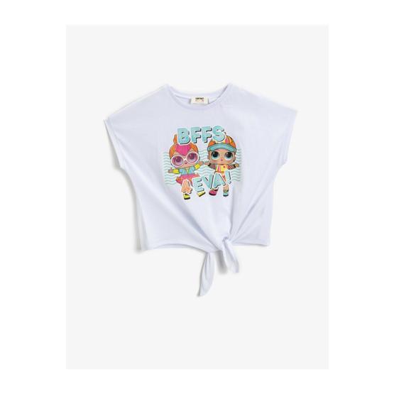 Koton 8YMG19576ZK002 Minnie By Koton Kız Çocuk T-Shirt