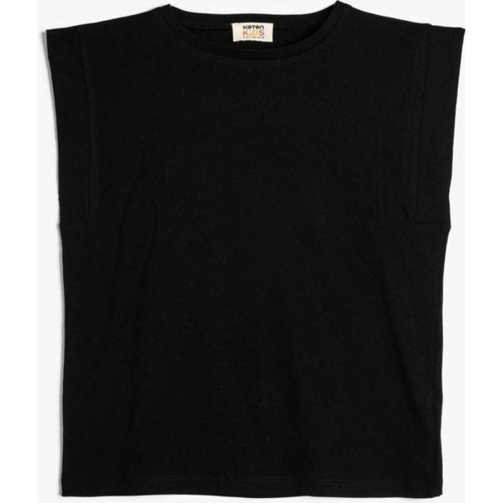 Koton Basic Tişört Kolsuz Pamuklu Kız Çocuk T-shirt Fiyatı
