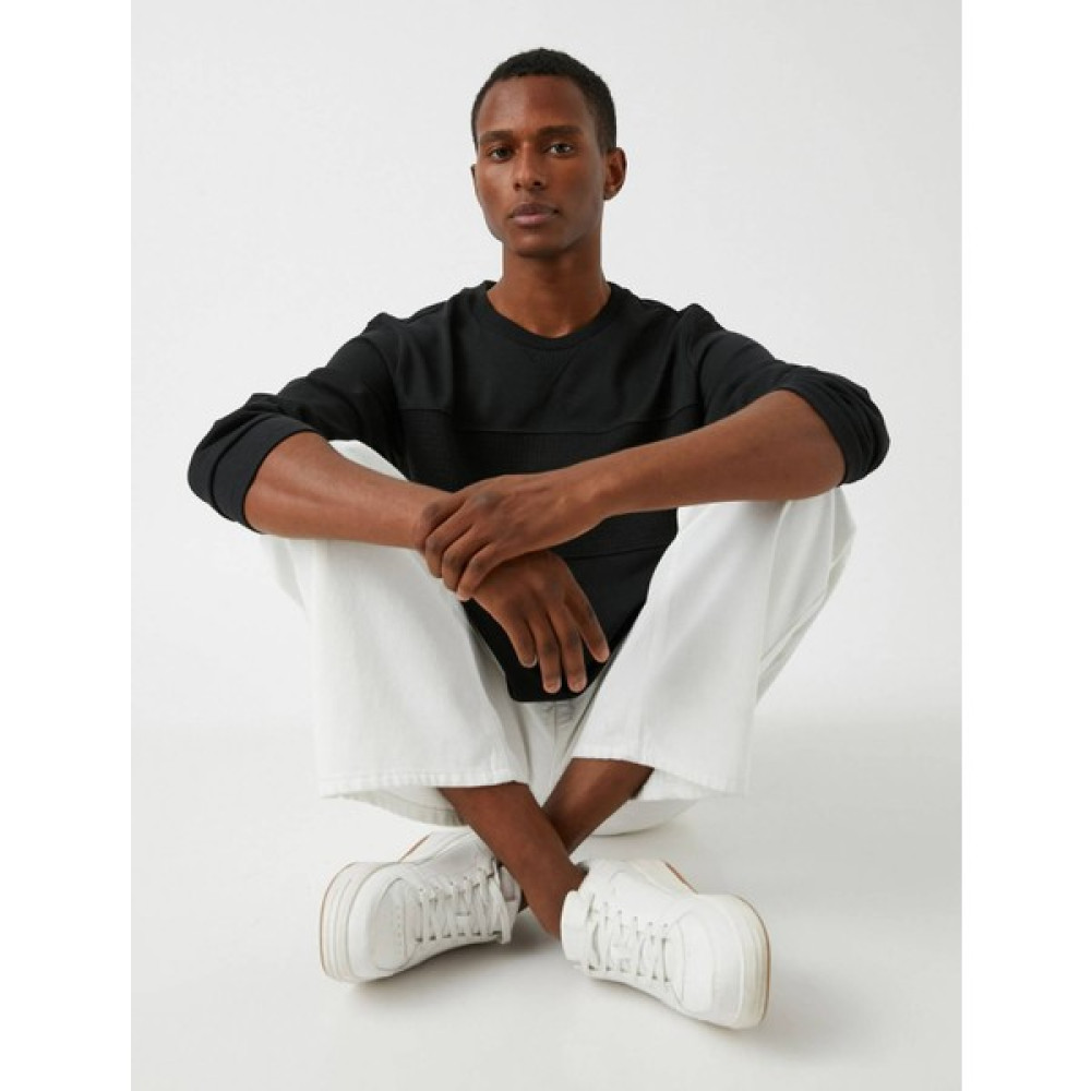Koton Dokulu Sweatshirt Erkek Sweatshirt Fiyatı