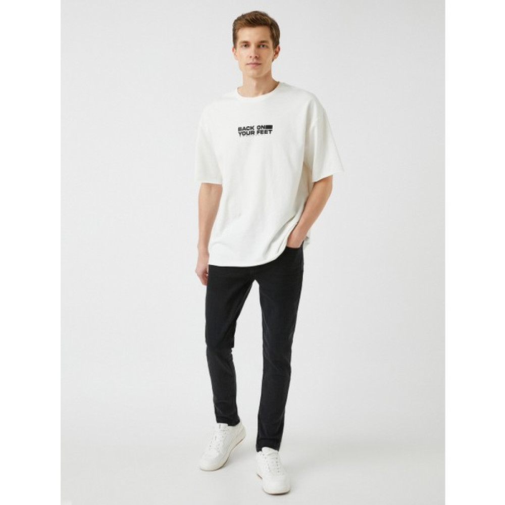 Koton Erkek Skinny Fit Kot Pantolon - Michael Jean Erkek Pantolon Fiyatı
